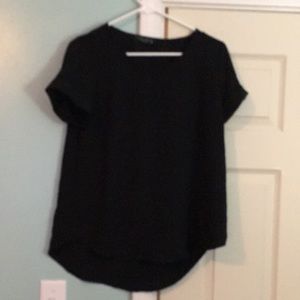 Black top from Red Dress Boutique